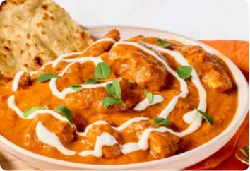 Delicious Butter Chicken - Signature Dish at RARA Kew